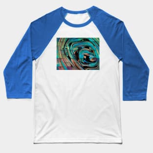 Mesozoic Mosaic Baseball T-Shirt